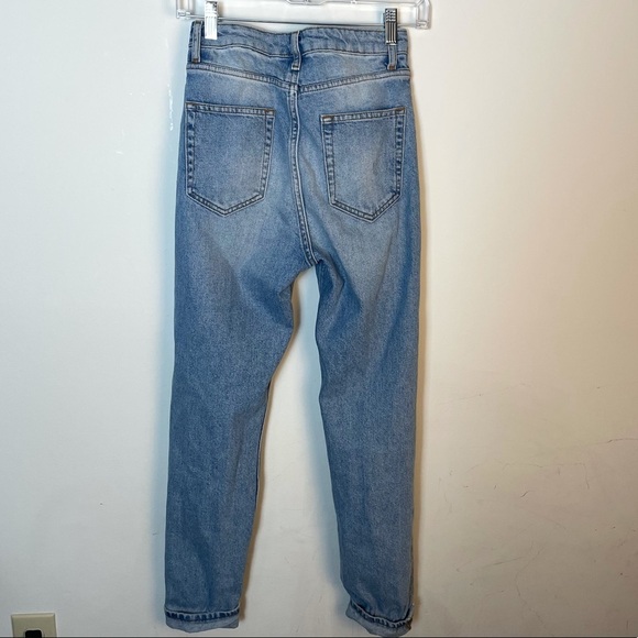 Sandro Paris Beaded Star High Waist Jeans Size 0 - Picture 8 of 9